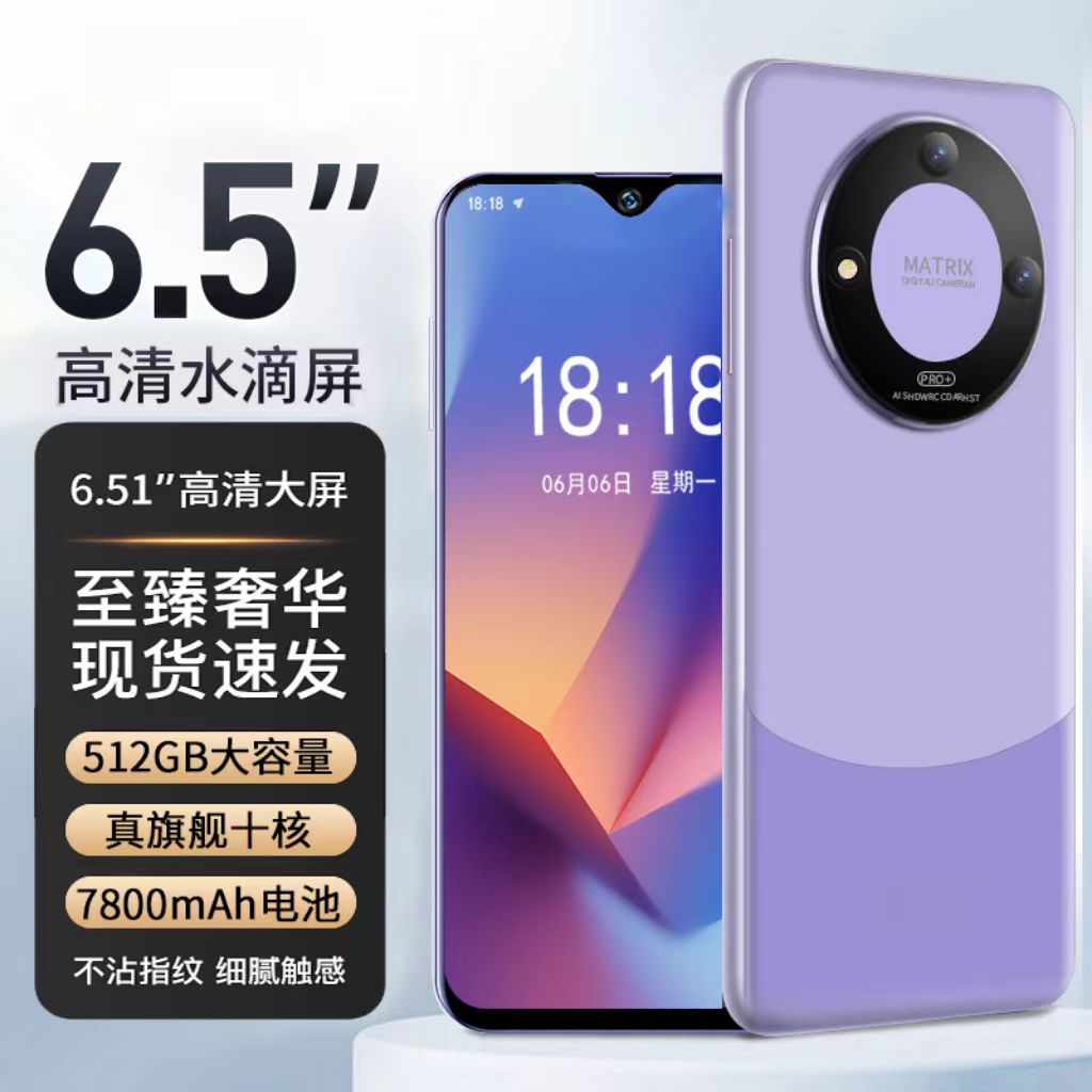 【原装正品】全新未拆封高端商务智能手机6.5英寸双卡双待