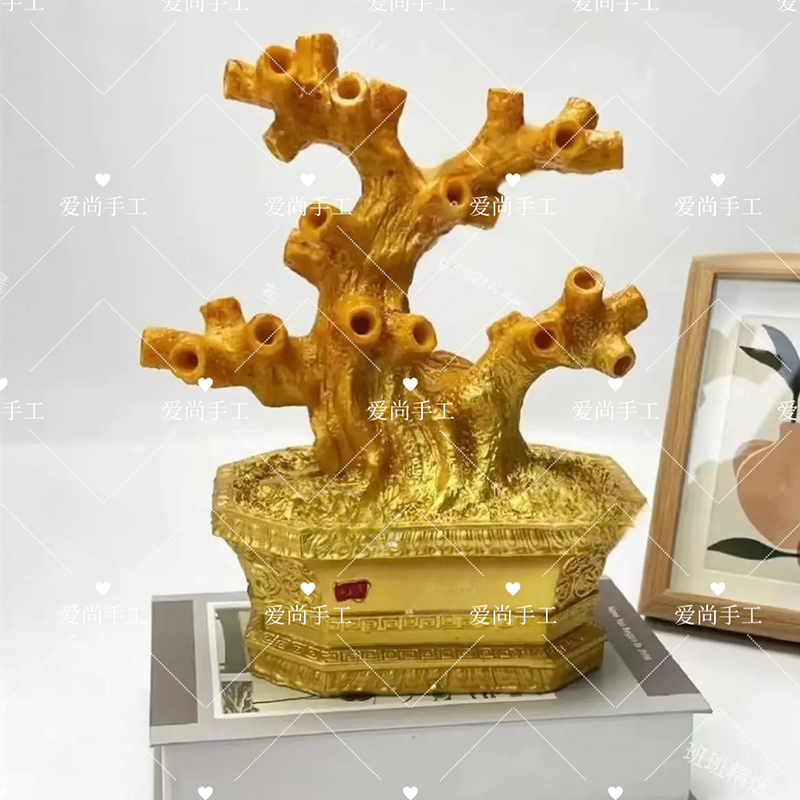 【单独底座】精美家居饰品摆件多型号发财树底座