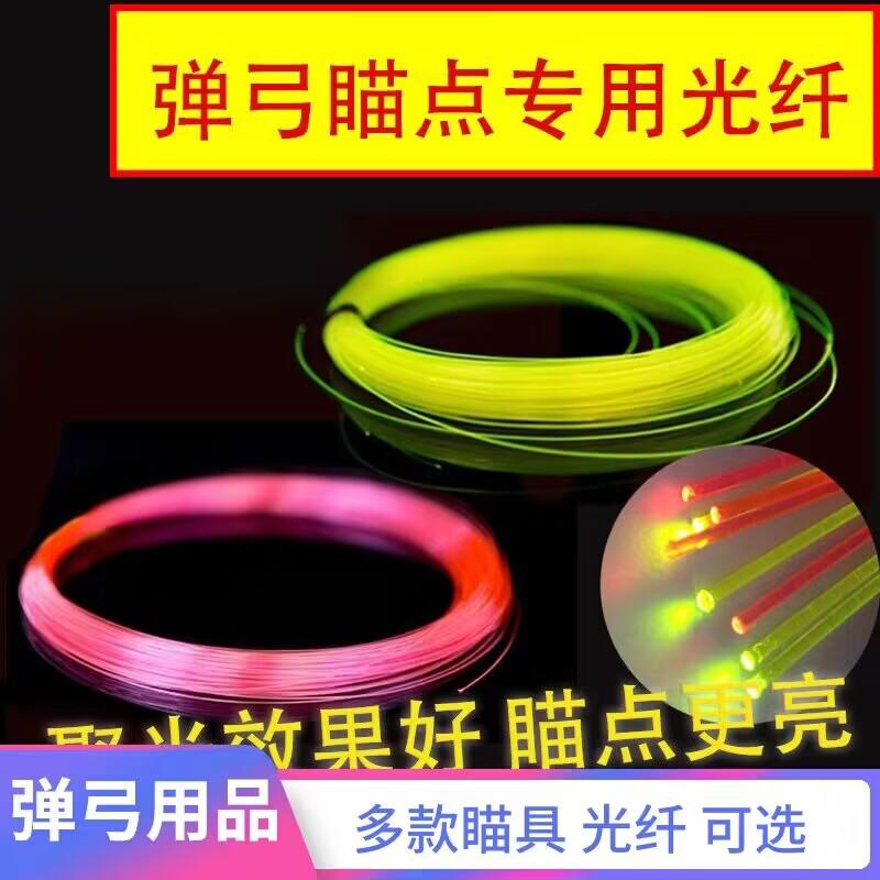 光纤瞄荧光瞄快压瞄具点红色黄色0.50.7毫米