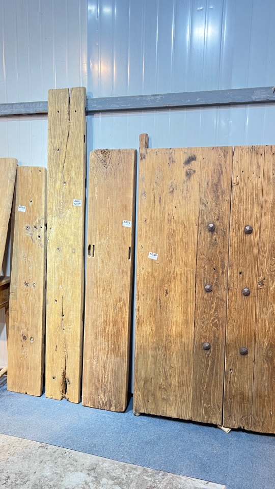 老榆木门板风化榆木实木大板门框实木榆木材木料置物架干泡台餐桌