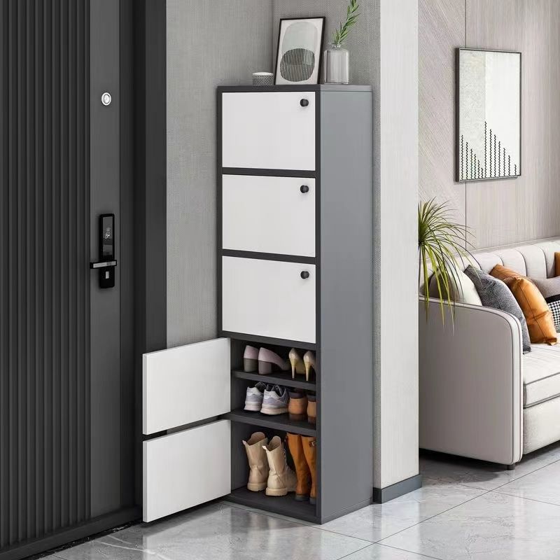 【小扬哥推荐】鞋柜窄家用进门口靠墙高小户型新款储物柜简易收纳