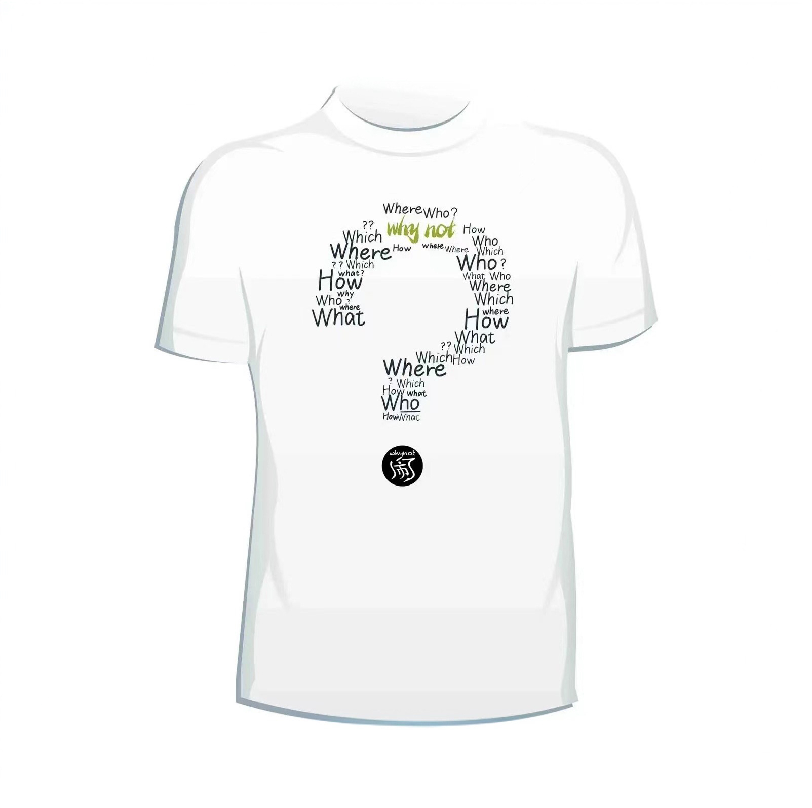 ##蓝色马刺绣高货T恤（两色）