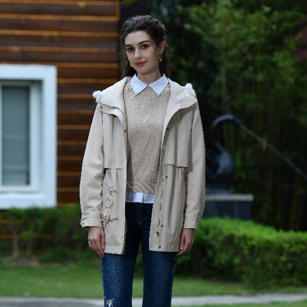 Pink Mary/粉红玛琍时尚加绒百搭棉服PMANW7101