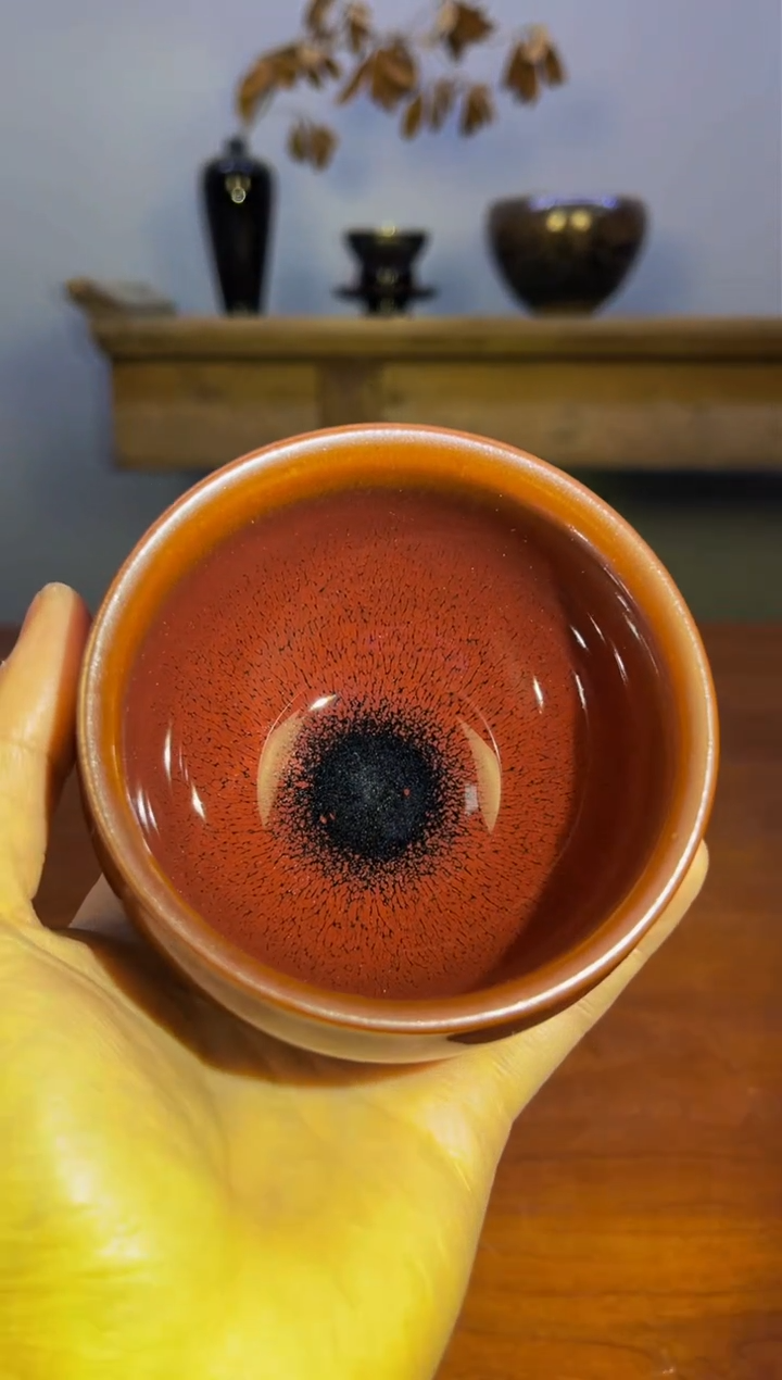 【闪购商品】瓷茶盏鸿运