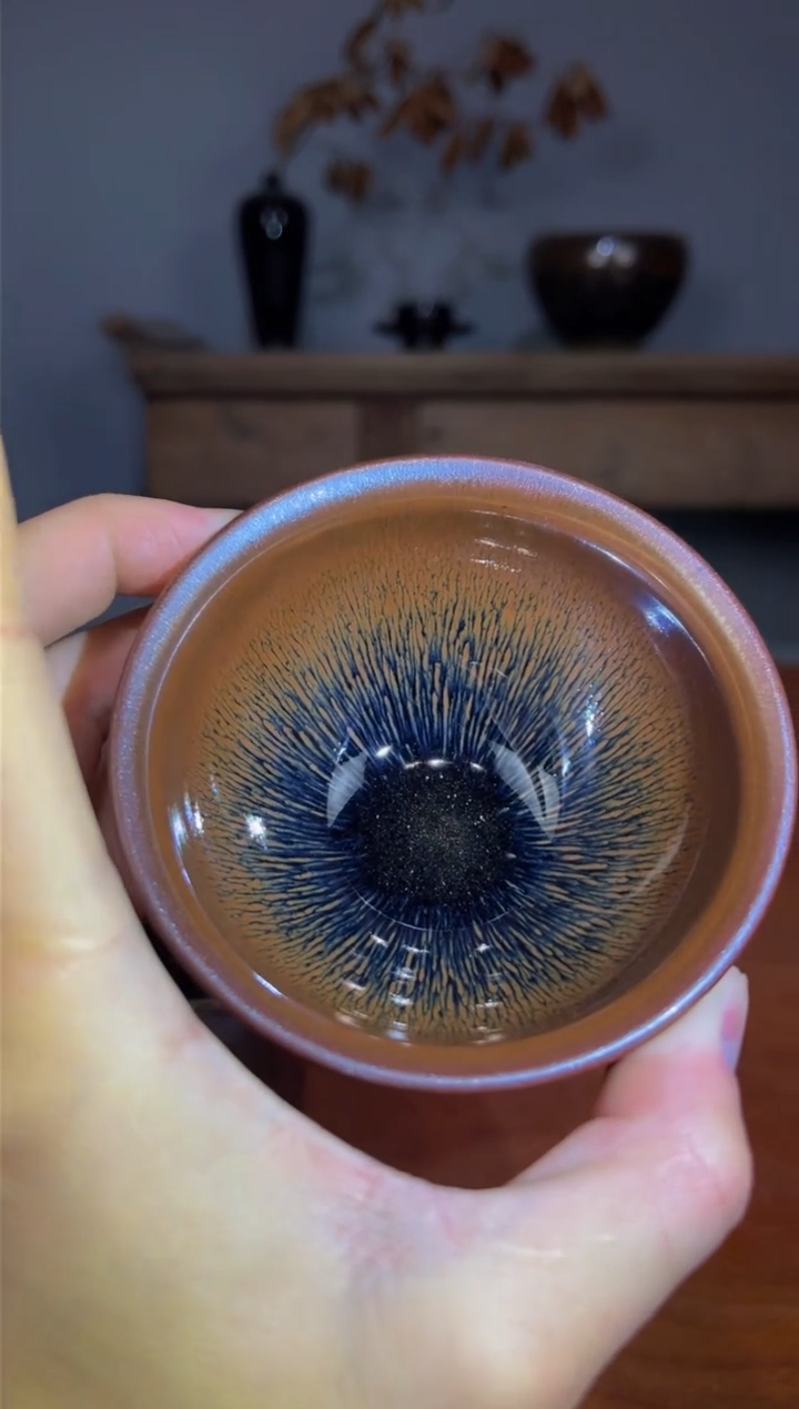 【闪购商品】瓷茶盏金兔毫