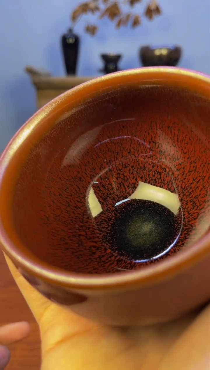 【闪购商品】瓷茶盏鸿运