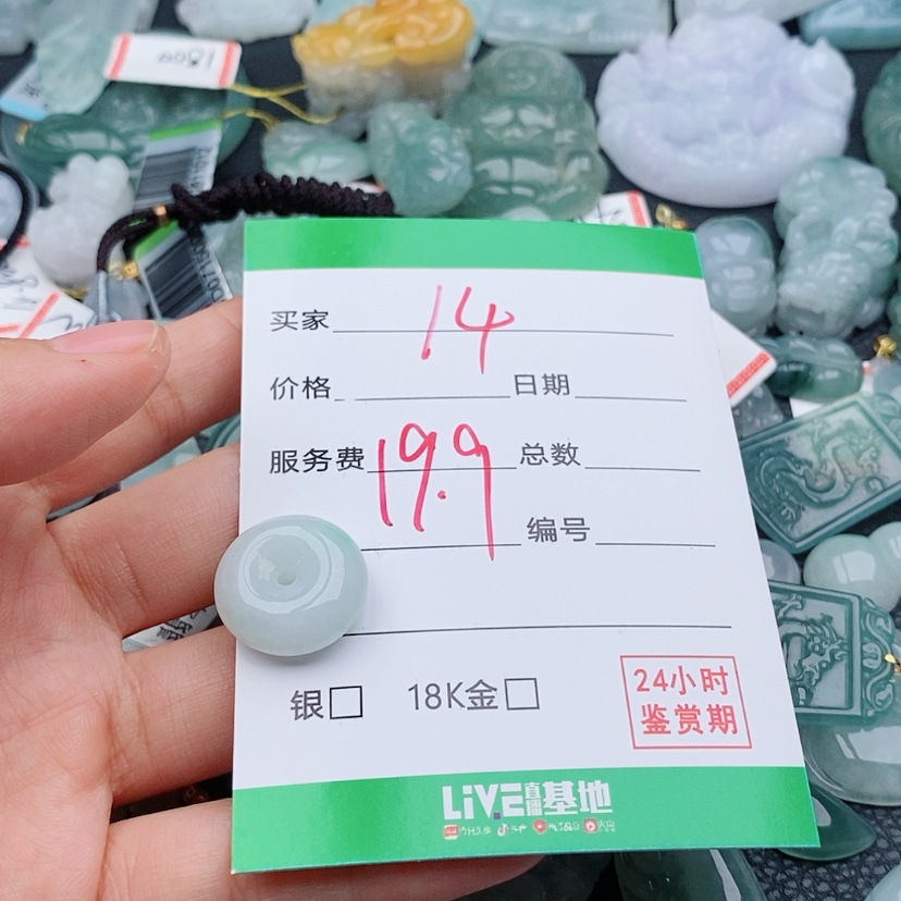 【闪购商品】翡翠颈饰未镶嵌✧****✧14