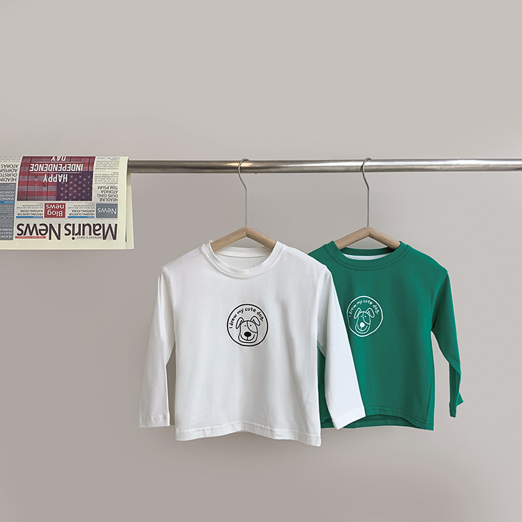 【小首尔】现货-秋秋秋秋装儿童T恤男童韩版长袖上衣HBB0070