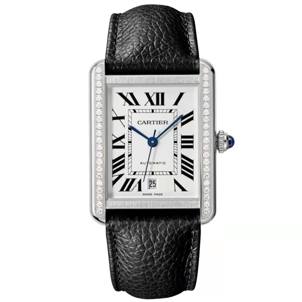 99新 Cartier/卡地亚 超大号坦克/表径31X41mm/后钻