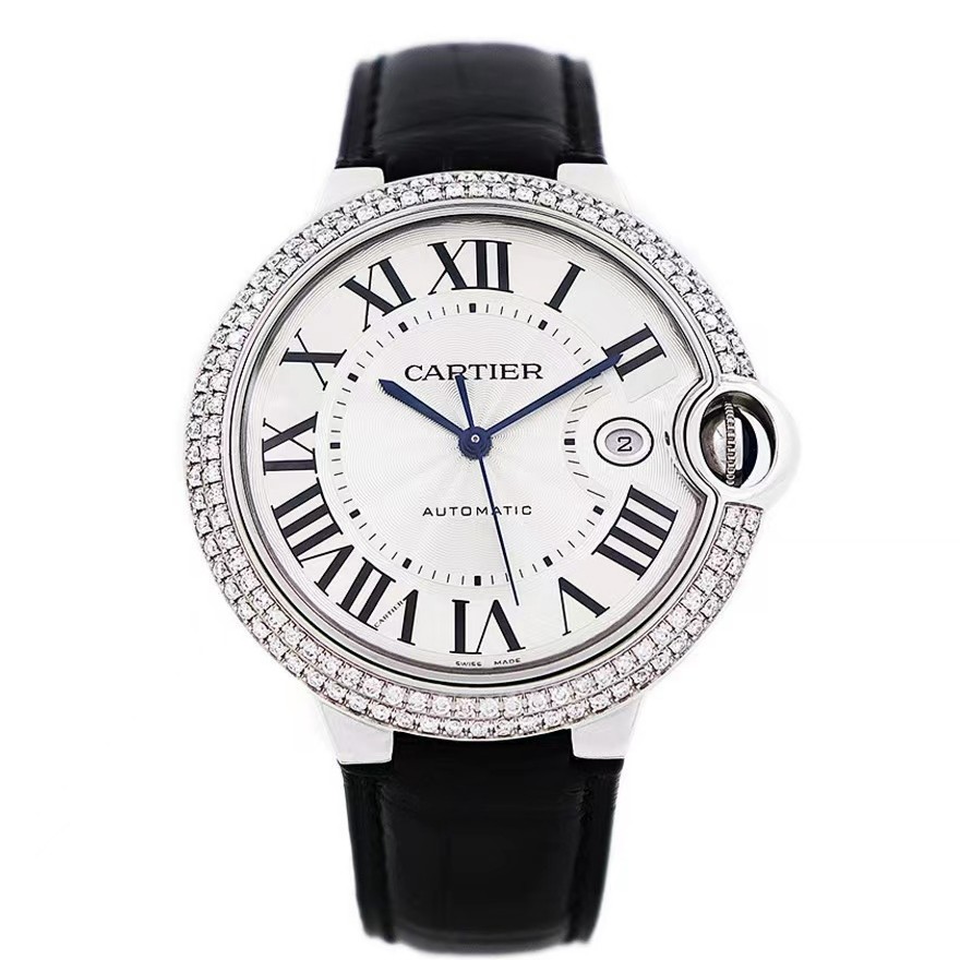 99新 Cartier/卡地亚 蓝气球系列男表/W69016Z4/表径42mm/后钻