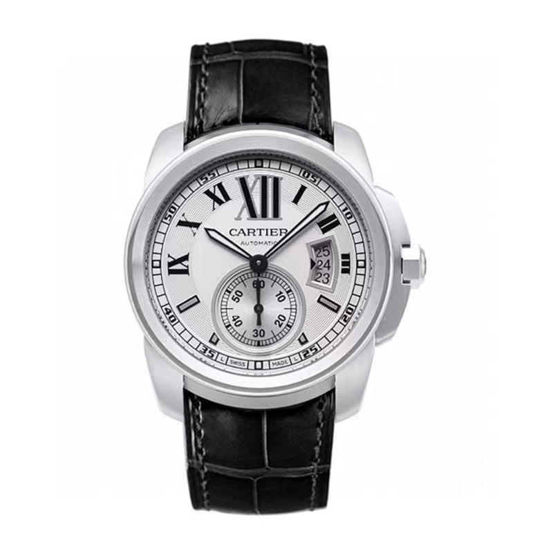 99新 Cartier/卡地亚 卡利博/男表/自动机械/表径42MM/