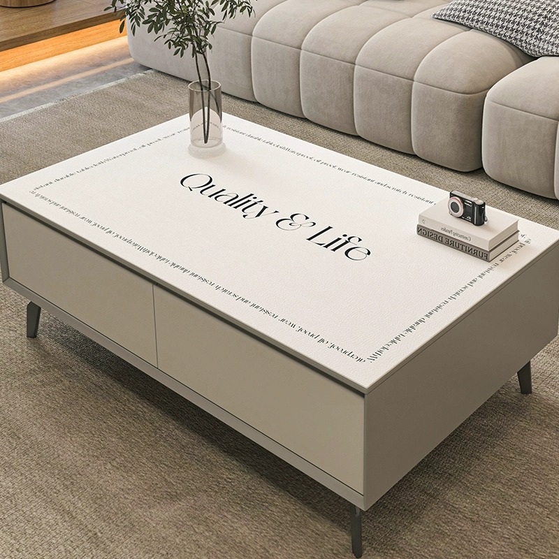 茶几桌布免洗防水防油客厅餐桌垫轻奢高级感软玻璃桌垫家用茶几垫