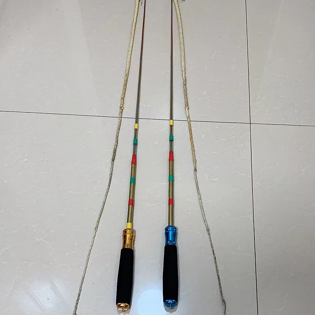 铝合金把手玻璃钢配牛皮八股