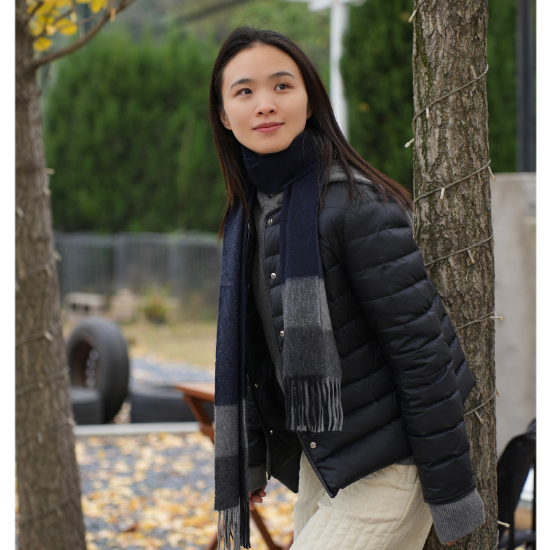 【MEINLY  CHEN】【内胆】高端设计师款时尚百搭轻薄羽绒服822266