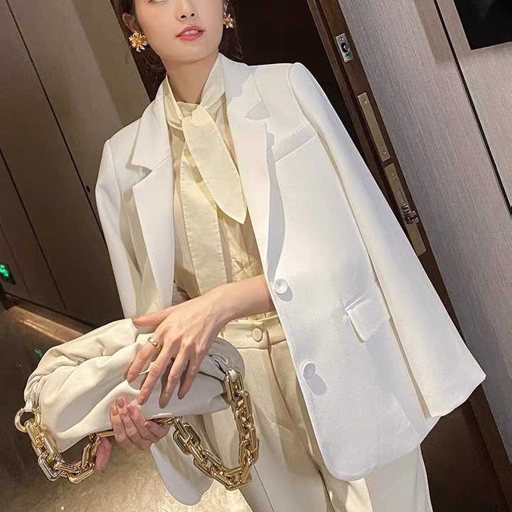 西装外套女薄2026新款韩版气质休闲宽松洋气时尚轻奢女神小西装