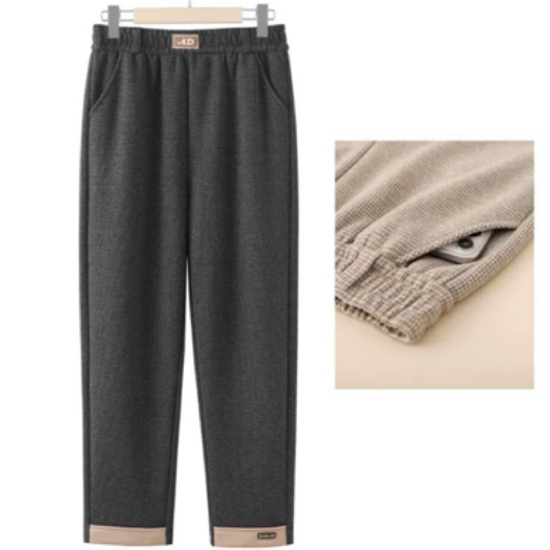 【2024】秋冬新款千鸟格高腰时尚百搭女裤