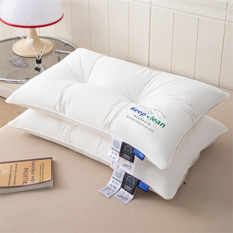 2024新款柔软酒店家用长绒棉枕枕头枕芯成人学生超柔防螨睡眠枕