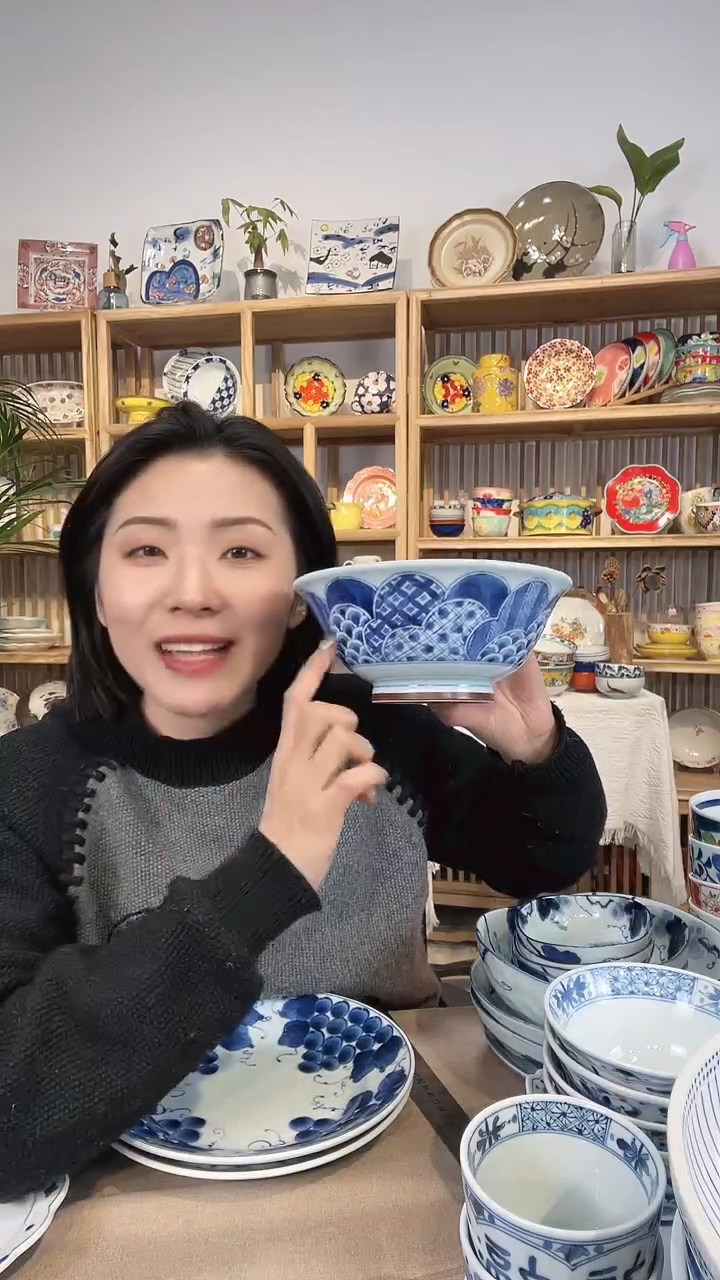 【闪购商品】蓝凛堂19cm面碗