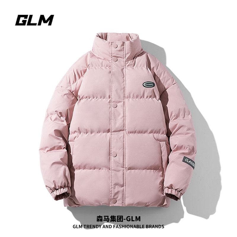 GLM 潮流男士棉服2023冬季新款休闲宽松棉衣加厚潮流保暖外套上衣