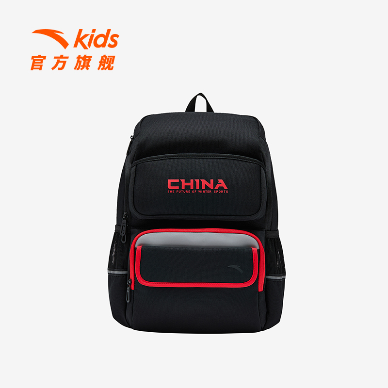 新年款安踏儿童男女大童双肩背包2025年大容量减负防水学生书包