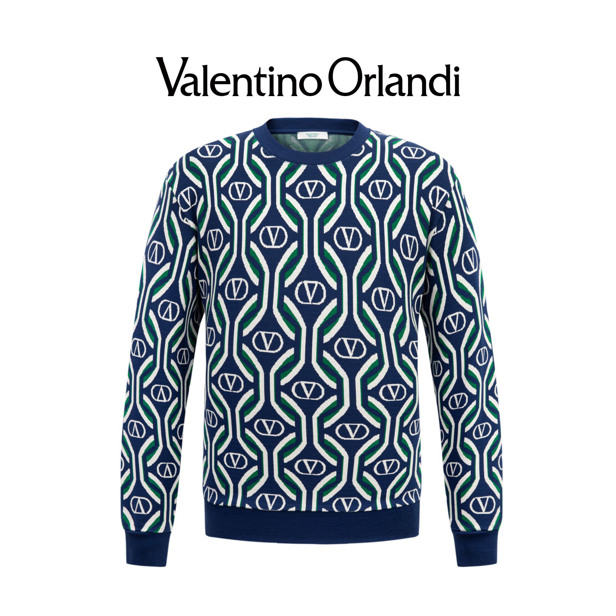 VALENTINO ORLANDI/华伦天奴.奥兰迪男士针织时尚休闲印花卫衣