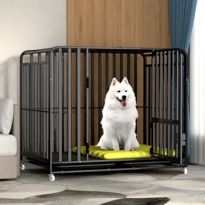 折叠狗笼子大型犬特大号金毛拉布拉多阿拉斯加中小型犬带厕所泰迪