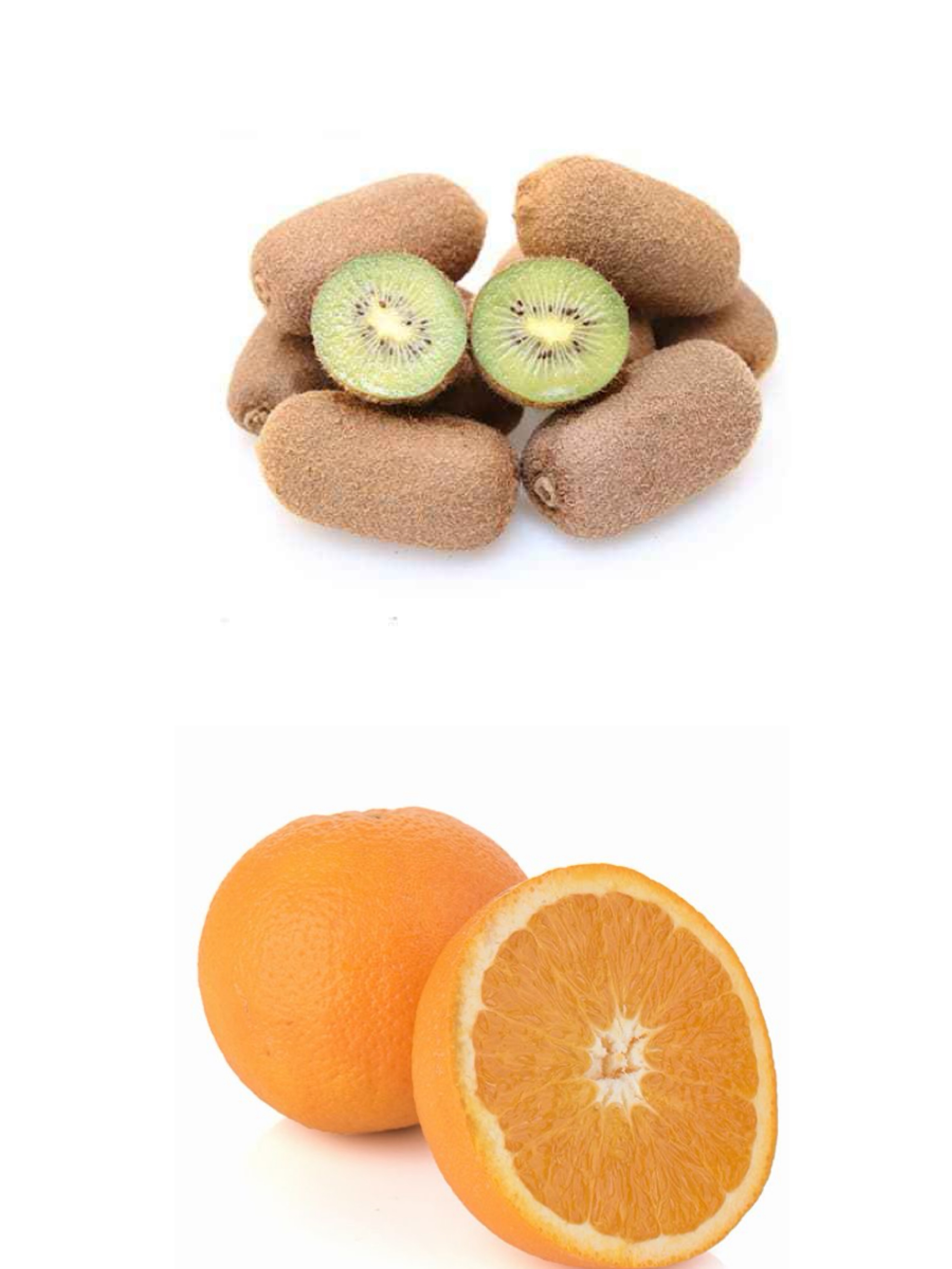 【双拼】果切 脆香猕猴桃+甜橙 （约350克）