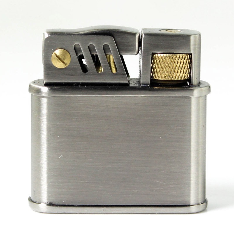 冬日之光古银拉丝打火机原装高档经典创意