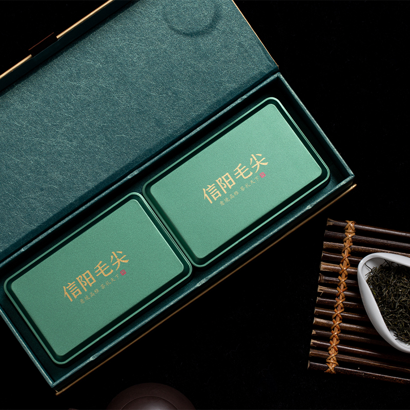 嬉龙牌老旱茶2025雨前次芽生态绿茶250克礼盒装 