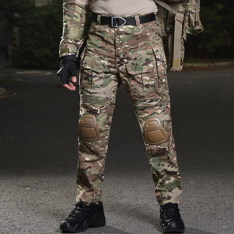 新款升级G3蛙服战术裤男耐磨防刮男士迷彩裤长裤多口袋教官训练裤
