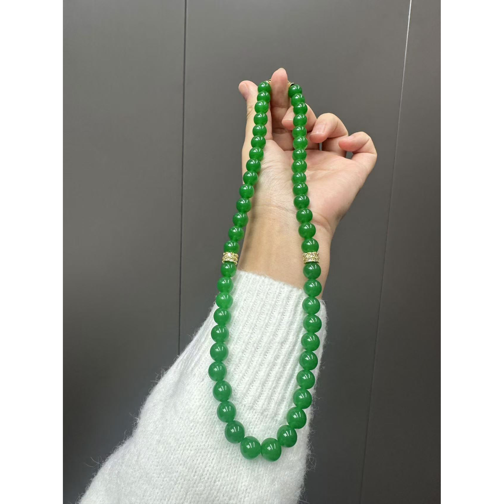 高货绿色设计款项链