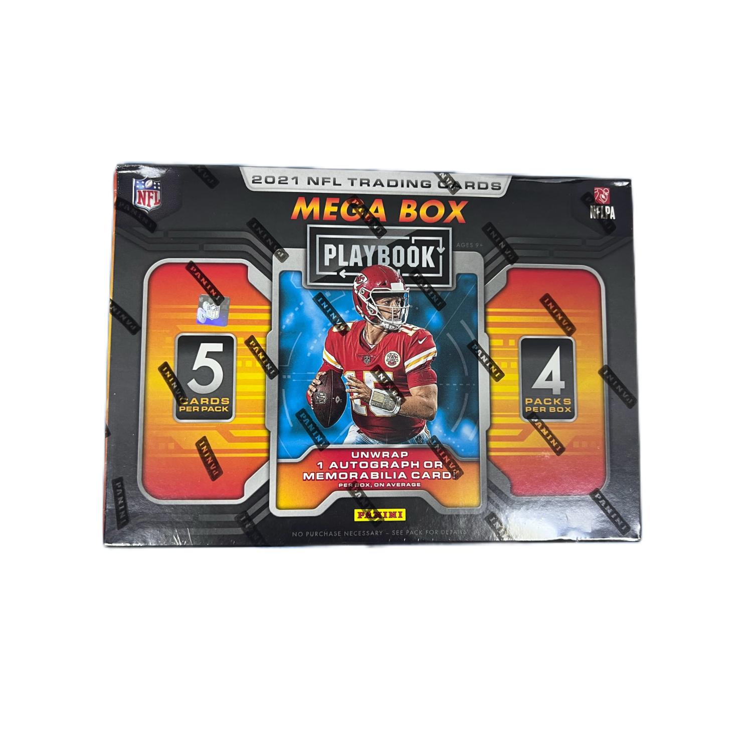 2021 Panini Playbook Football Mega 橄榄球 球星卡 NFL