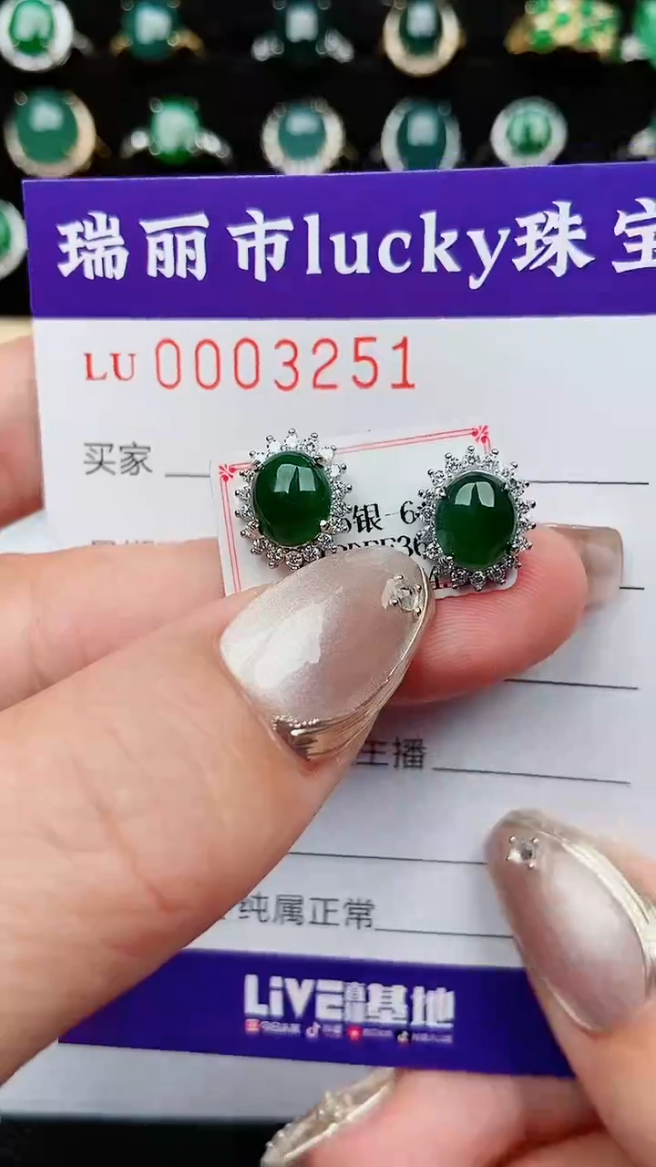 【闪购商品】翡翠颈饰银S925镶嵌251