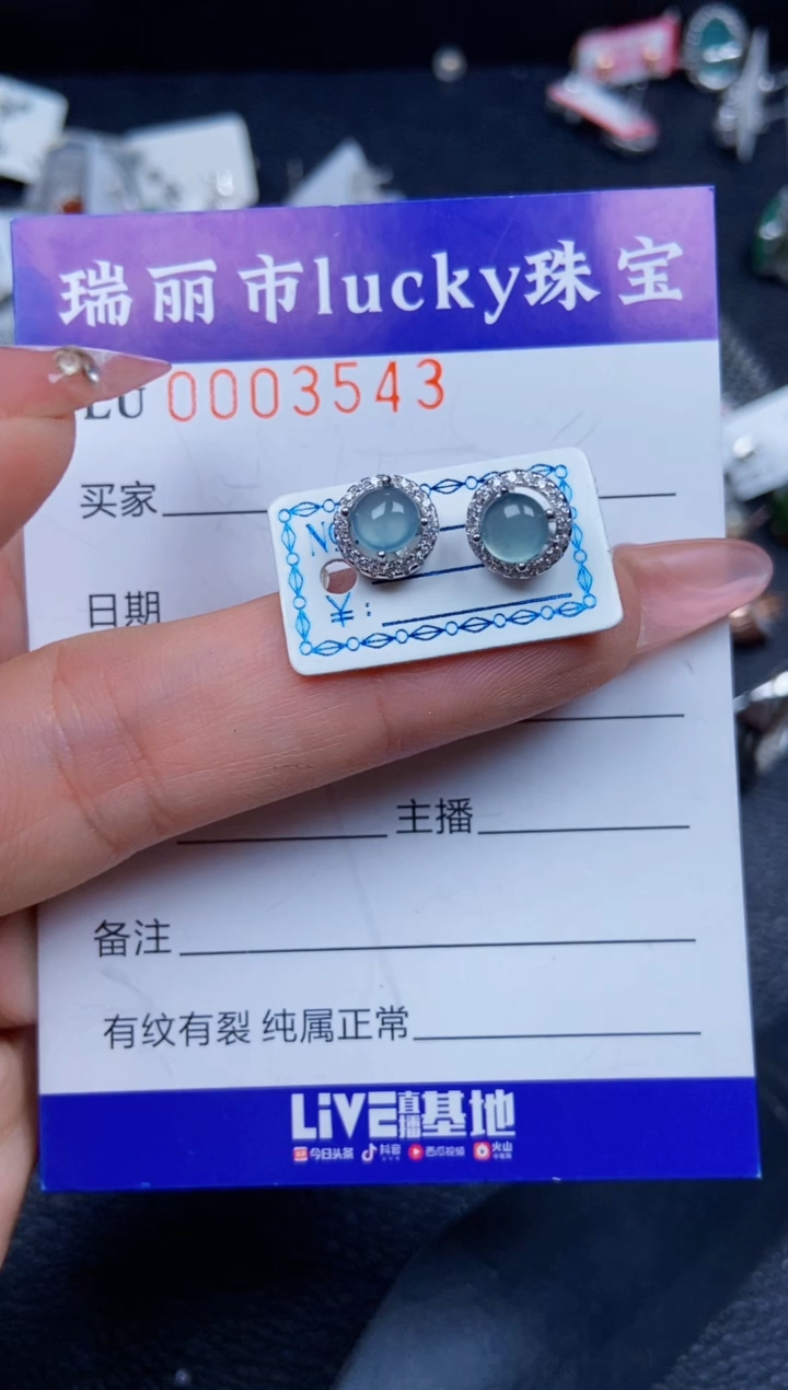 【闪购商品】翡翠颈饰银S925镶嵌3543