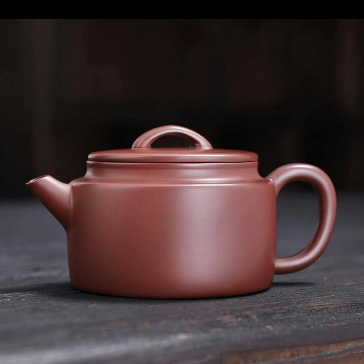 源润紫砂壶大红袍泥料汉瓦壶家用茶具茶器紫砂茶壶泡茶品牌手制