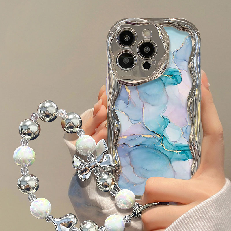 创意抽象iPhone14手机壳苹果X华为OPPORENO5小米vivo电镀曲边防摔