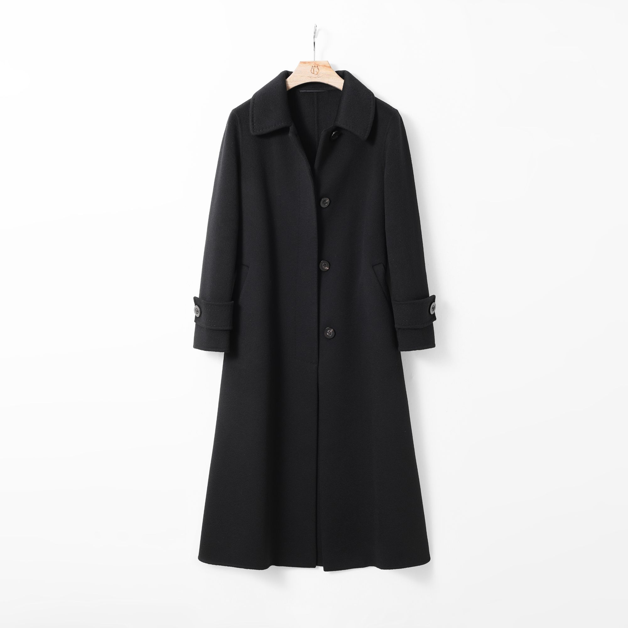 【老佛爷】小山羊绒羊绒大衣中长款【14.5以内微米】1715