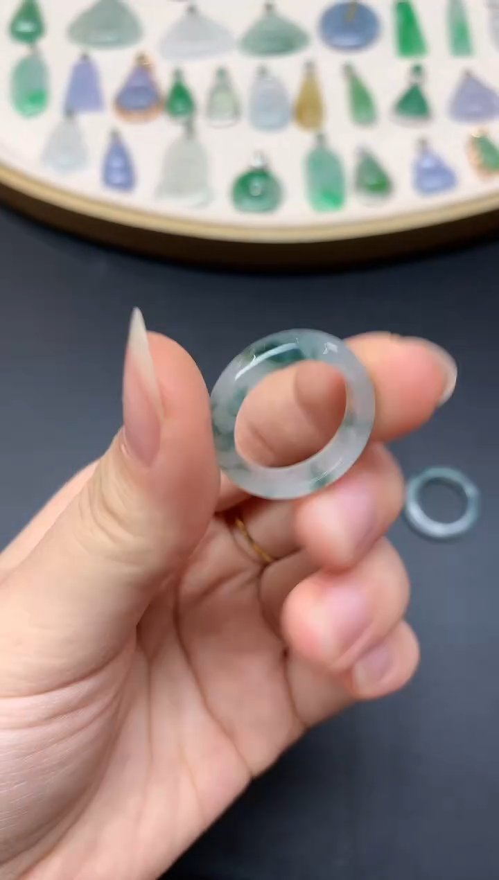 【闪购商品】翡翠戒指16圈未镶嵌S871|666