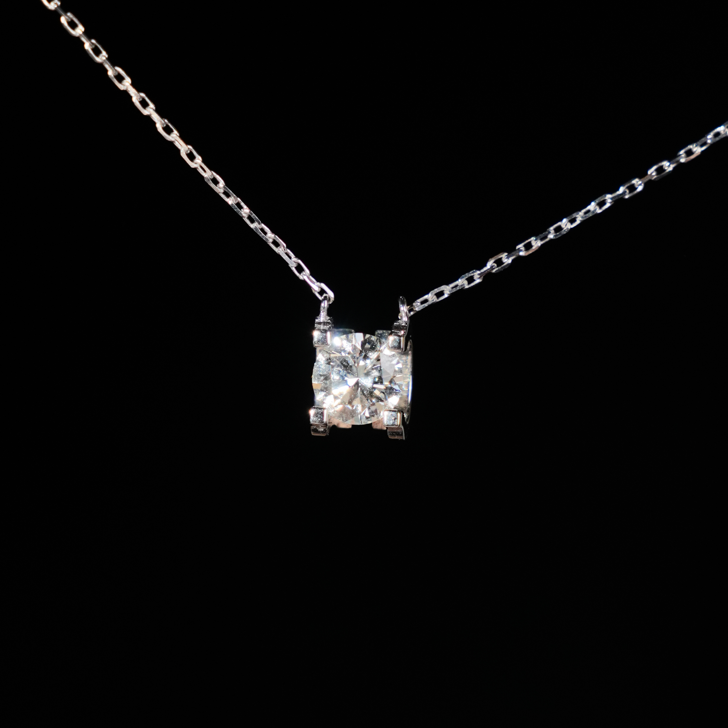 【清货】钻石项链-18K金-WE74|BZS2