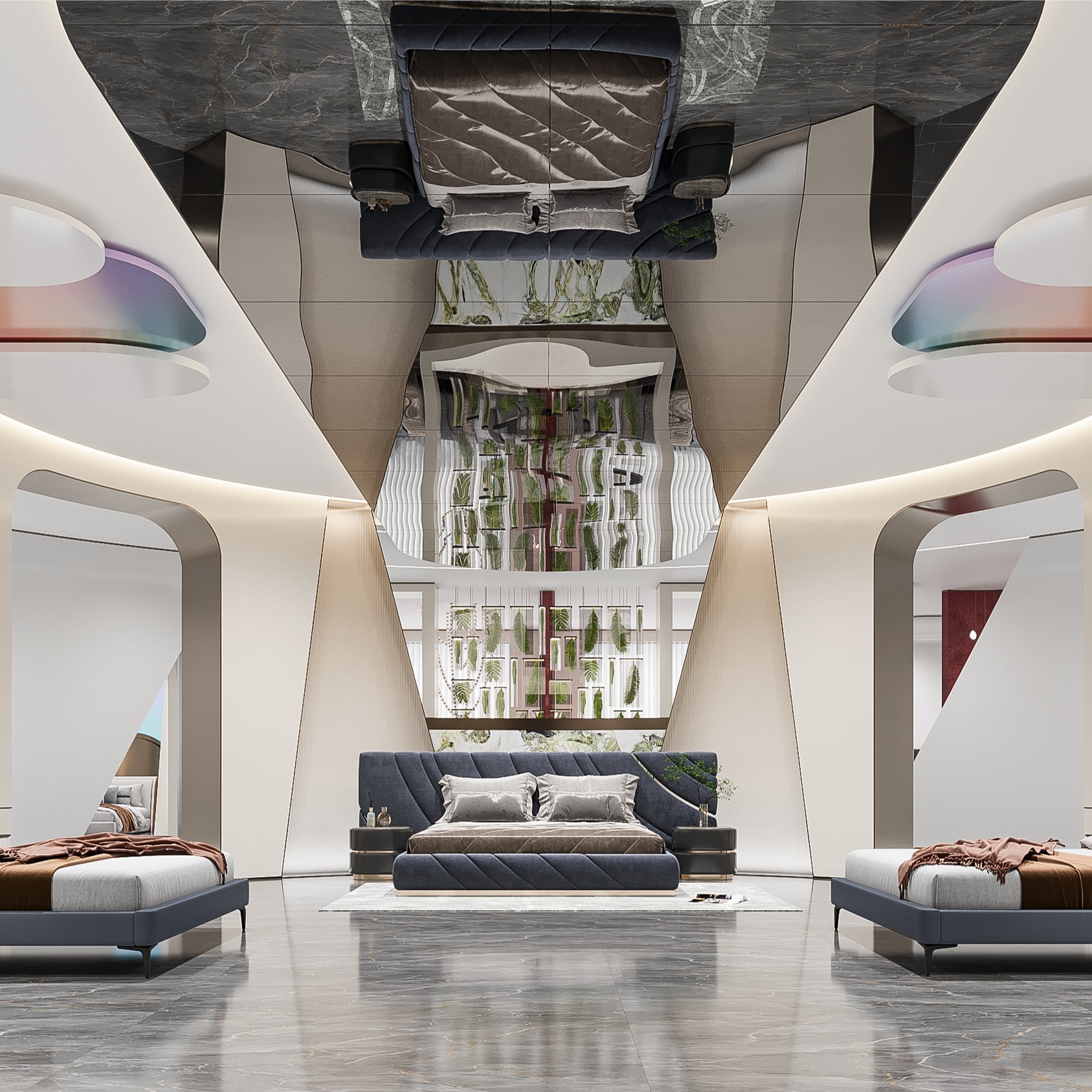 MR/温柔的诱惑/全棉/轻奢数码印工艺/宽边设计/四件套/ZML