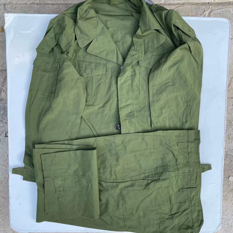 老式耐磨耐脏男士套装长袖