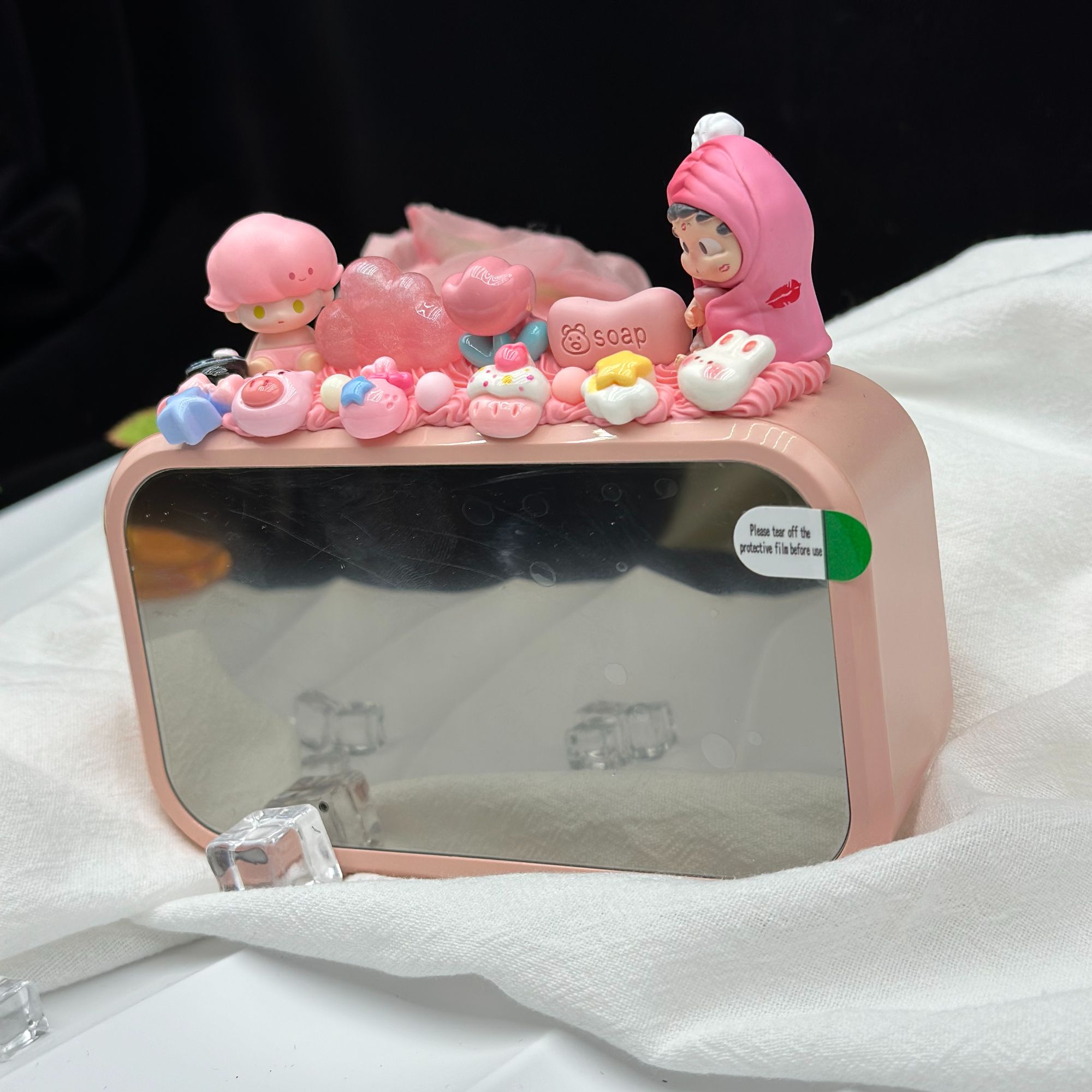 大珊子手作DIY奶油胶闹钟