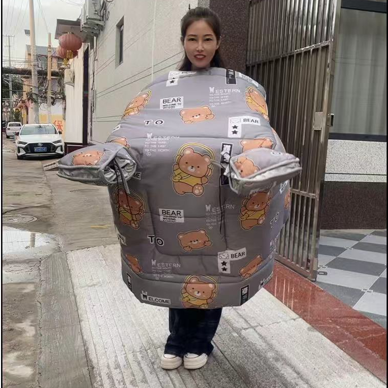 新款加大印花挡风被