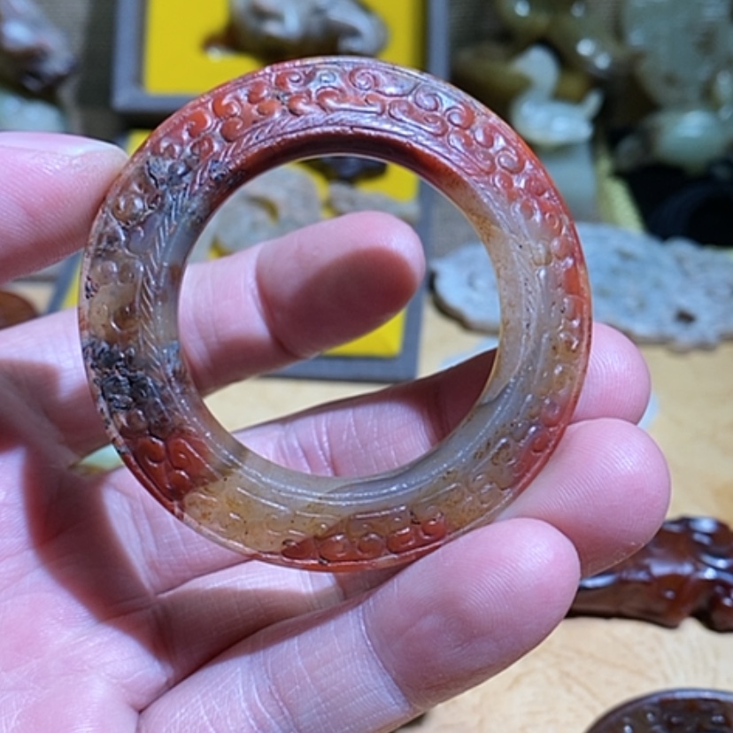 【闪购商品】玛瑙/玉髓环未镶嵌风*袖