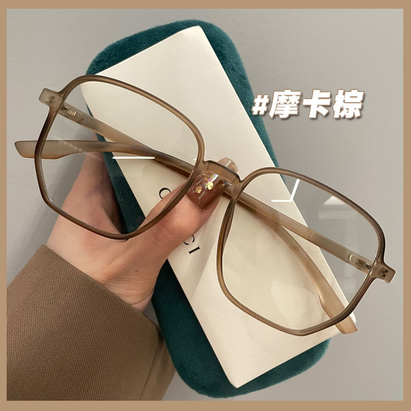 素颜神器ins风眼镜近视女可配有度数圆脸显脸小超轻眼睛平光镜架