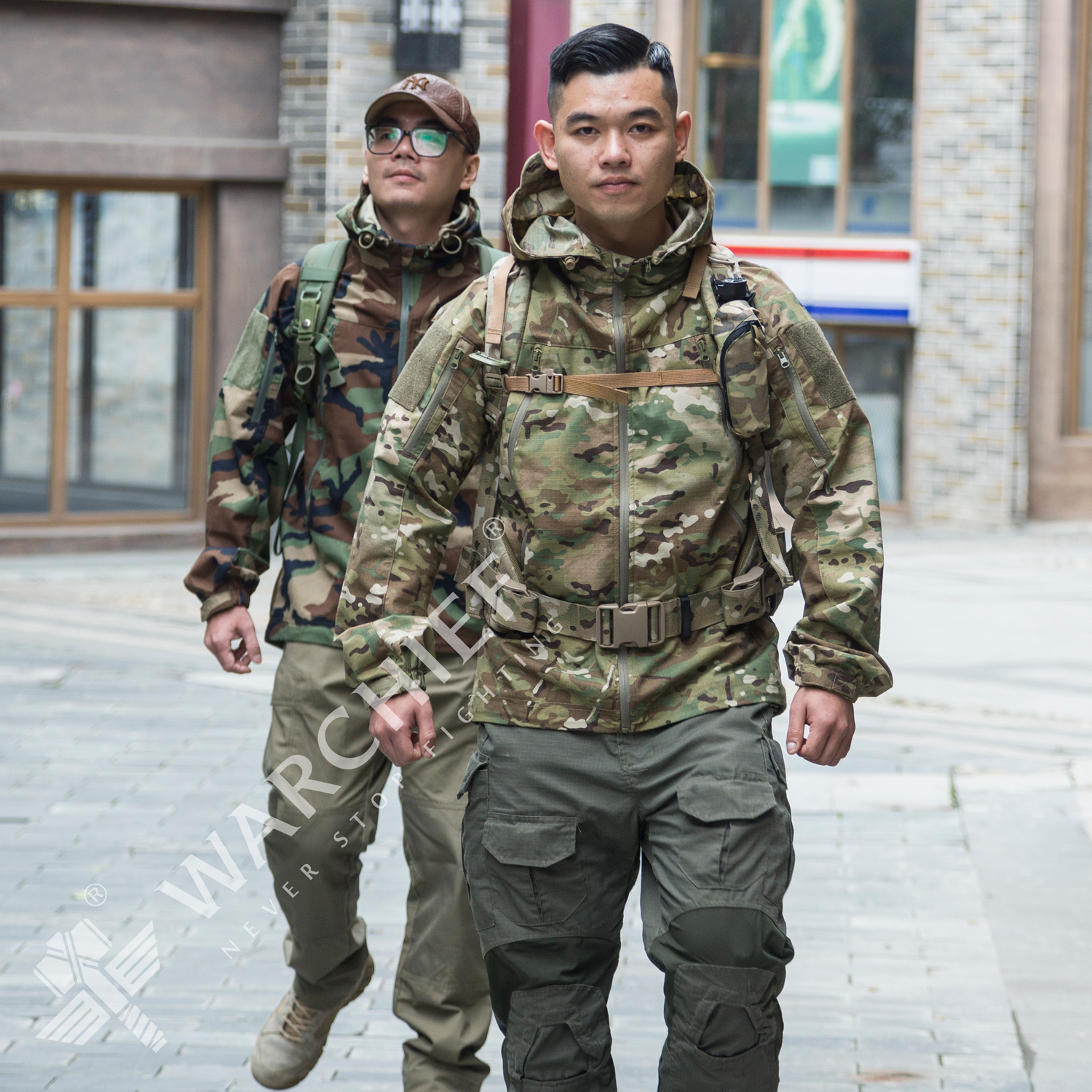 WARCHIEF野蜂射手服户外迷彩战术服外套透气防刮耐磨长袖野战上衣