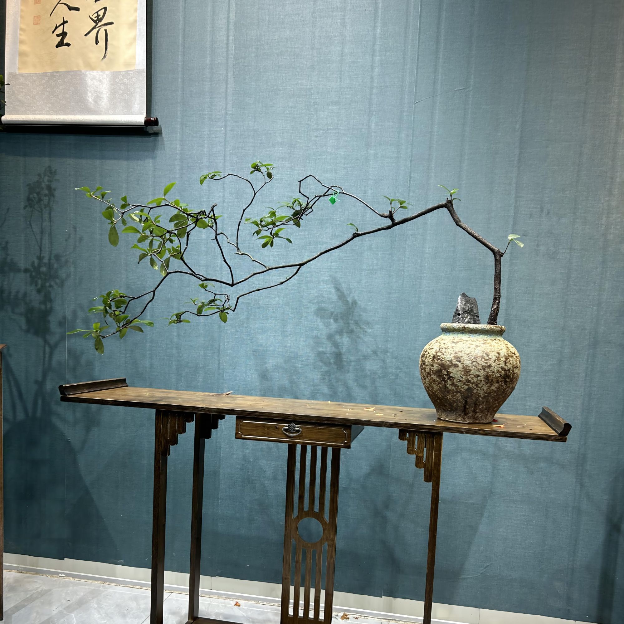 临水式海岛春花桩