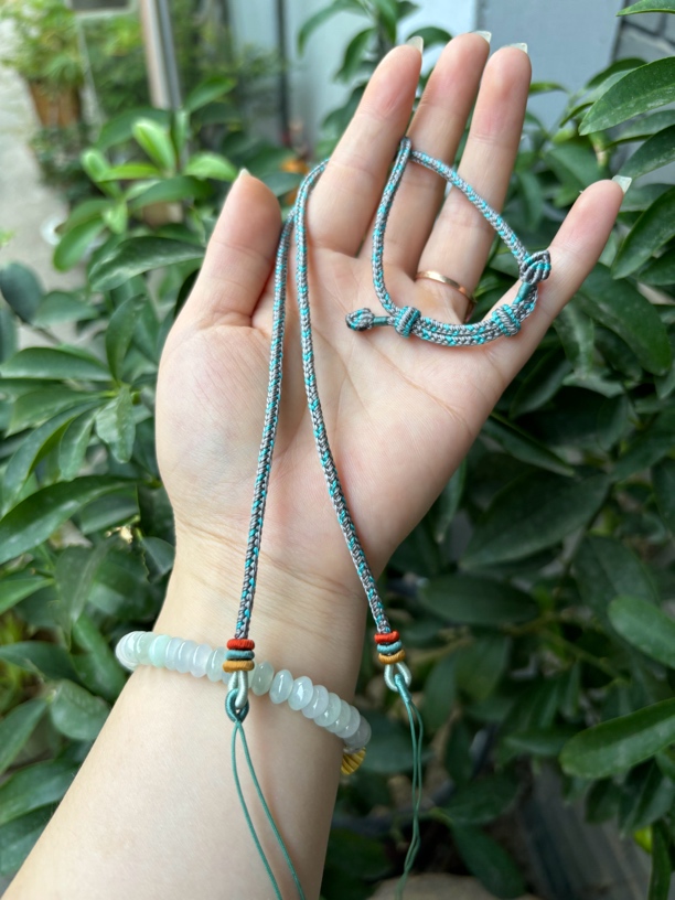 纯手工编织锁骨链（手工定制不退换）