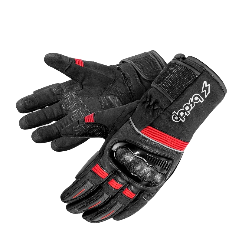 BSDDP摩托车手套骑行手套机车冬季手套保暖防水防寒加长加厚