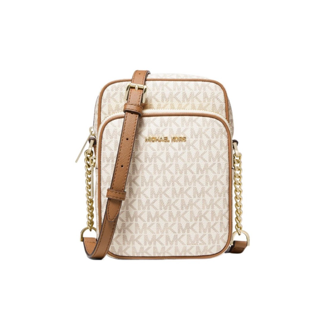 MICHAEL KORS 链条相机包斜挎包香草白色 35F1GTVC2B